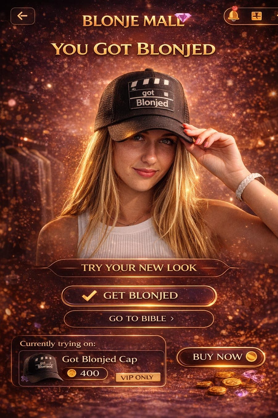 BLONJE Mall — try on
